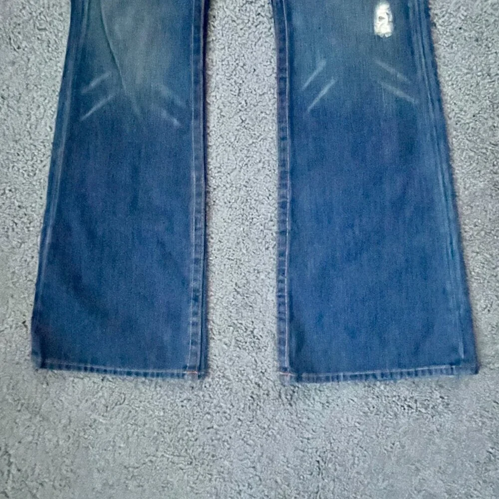TRUE RELIGION Original BOBBY Thick Stitch MADE In USA Y2K Jeans in Size 31 - EUC